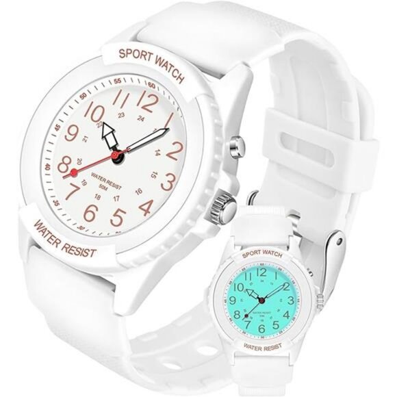 Waterproof Nurse Watch for Medical Professionals Students Women Men, Night - Picture 7 of 7